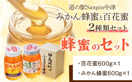 みかん蜂蜜と百花蜜 2種類セット はちみつ