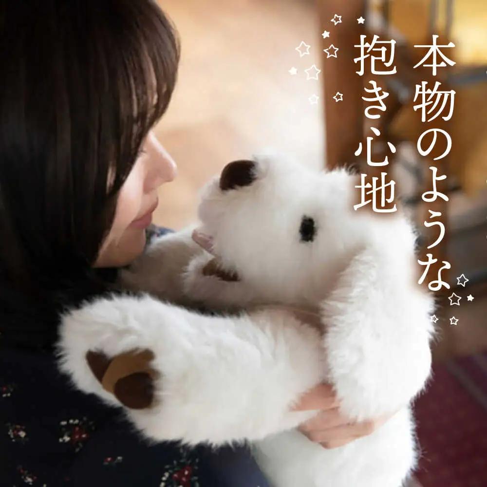 シロラン ＆ クロラン （ パトラン 2点セット ）犬 ぬいぐるみ 糸島市 / 科学工房未來 [AYI004]