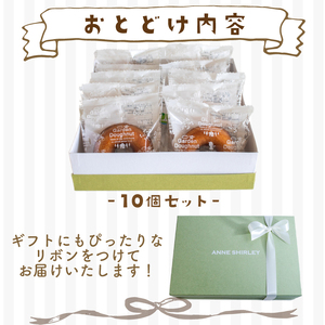 ドーナツ 10個 ( スイーツ 焼き菓子 菓子 デザート プレーン ドーナッツ 洋菓子 セット 国産 小麦 砂糖 人気 詰め合わせ ギフト 贈り物 プレゼント 記念日 母の日 父の日 お中元 お歳暮 