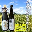 【ふるさと納税】龍力 純米大吟醸 秋津 ・ 純米酒 テロワール東条 飲み比べ セット 各720ml 本田商店 加東市特A地区 東条産山田錦使用 [日本酒 酒 お酒 四合瓶 贈答品 ]　 晩酌 家飲み 日本酒飲み比べ 日本酒セット