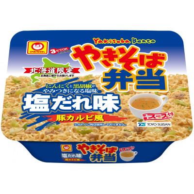 ふるさと納税 小樽市 【東洋水産北海道工場】マルちゃん「やきそば弁当　塩だれ味　豚カルビ風」12食入り1ケース