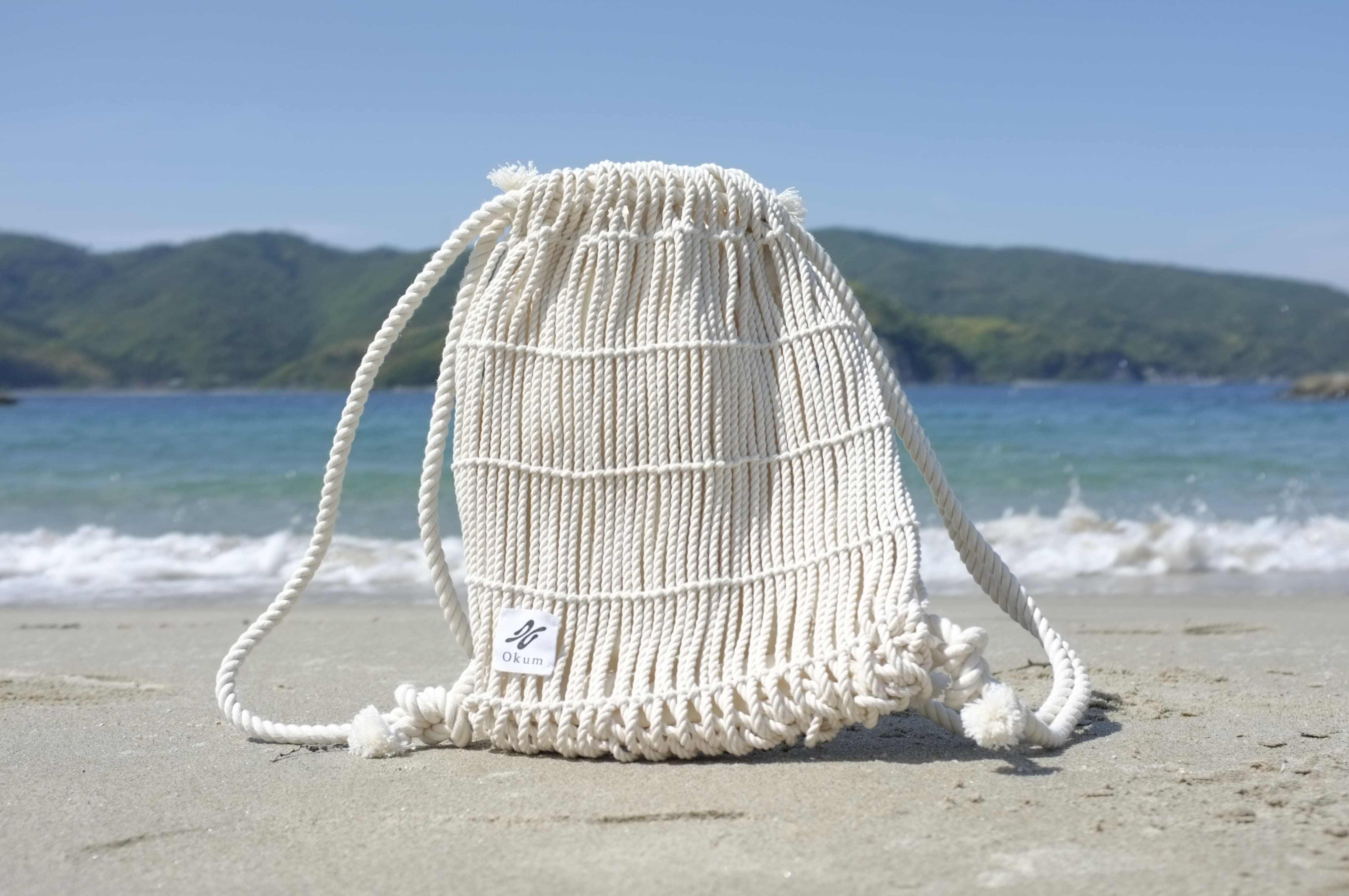 
            【Okum】つかり 万能かばん ナップザック てしごと ハンドメイド 民具
          