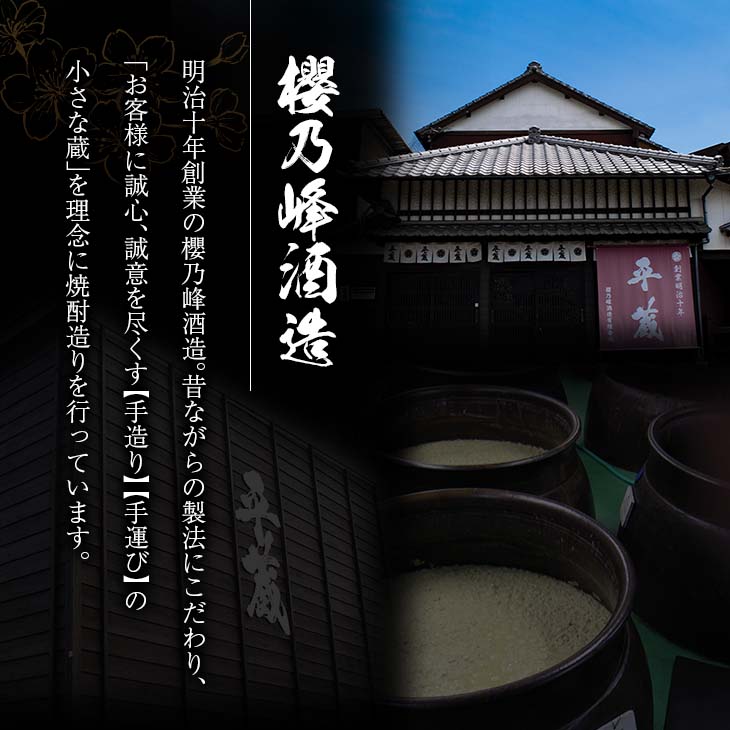 B222-23_≪宮崎県内限定≫本格芋焼酎「平蔵飲み比べセット」合計2本(20度)　酒　アルコール　飲料　国産_イメージ2