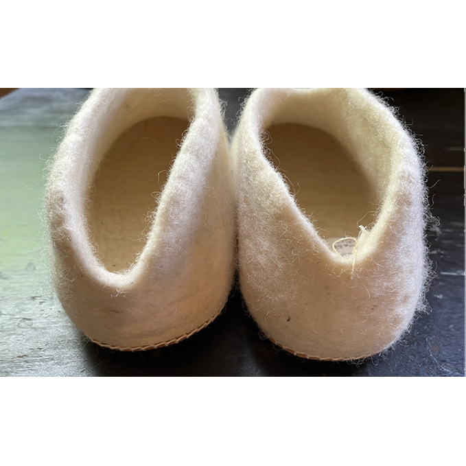 ウールフェルト ルームシューズL(26~27cm)【北海道美深】_イメージ5