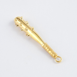 鬼の金棒のフィギュア(小)　置物　オブジェ　インテリア　24金　K24