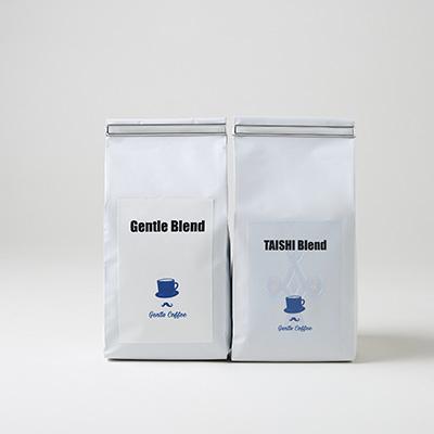 ふるさと納税 太子町 【自家焙煎コーヒー】Gentle Blend、TAISHI Blendセット(豆) |  | 01