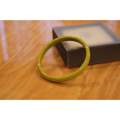 ふるさと納税 府中市 SHINBEY 漆バングル ライム S