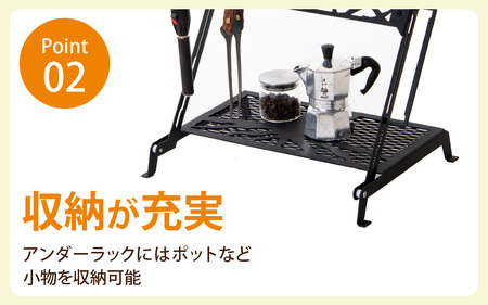 NATURE TONES リトルブレイクスタンド 大樹version 「サテンブラック」 [E-024003_01]