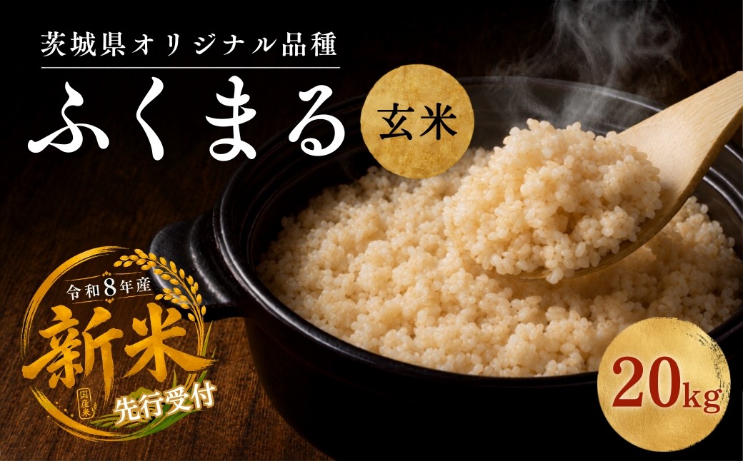 
                  令和8年度米 ふくまる 玄米 20kg 農家直送 | 新米 令和8年 先行受付 期間限定 ふくまる 米 お米 おこめ こめ 玄米 ごはん ご飯 ふくまる おこめ 米 ふくまる 厳選米 茨城県産 産地直送 国産 冷めてもおいしい 美味しい こだわり 甘みが強い ふっくら 艶やか 茨城県ひたちなか市産
                