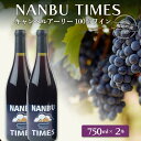 【ふるさと納税】NANBU TIMES(ナンブタイムズ)ワイン2本セット F21U-071