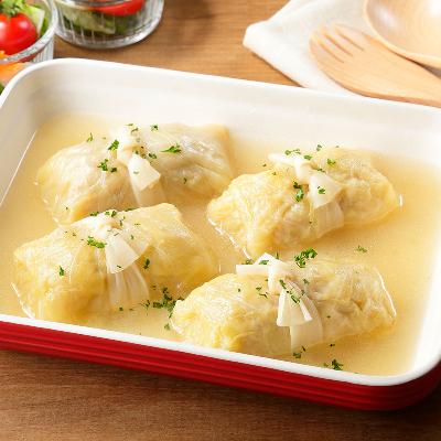 ふるさと納税 南魚沼市 特製 手作りこだわりロールキャベツ 4個 |  | 02