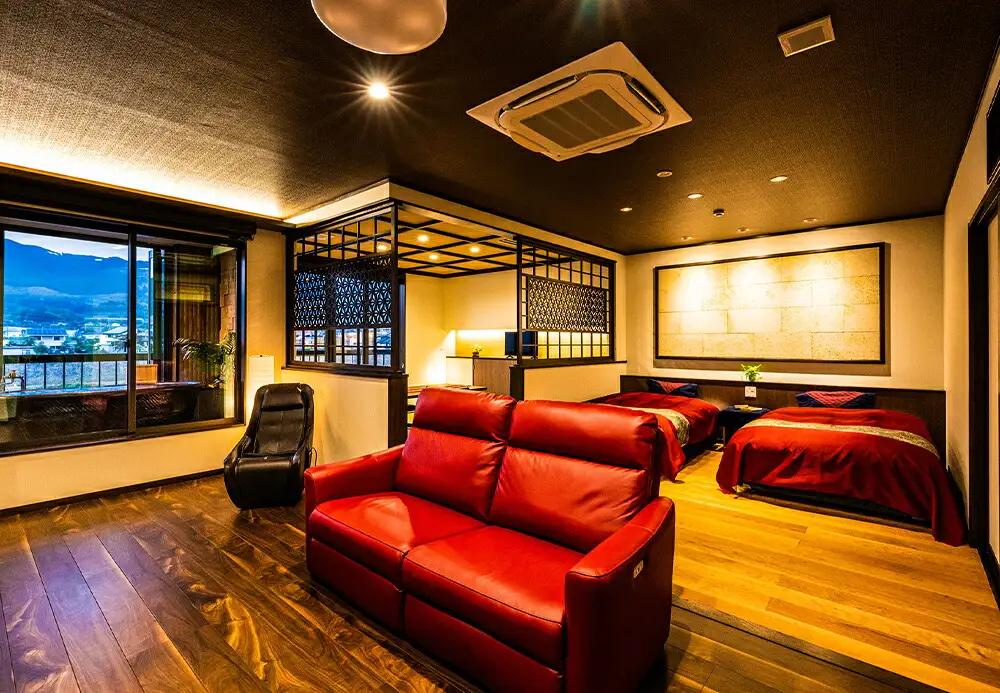 【1泊2食 (平日) ペア宿泊券】筑後川温泉清乃屋 (特別室・ちくご) 宿泊チケット