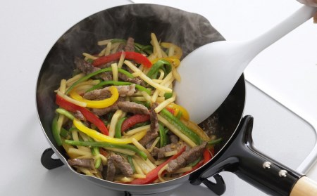 木柄ミニ炒めパン 20cm IH対応 キッチン用品 フライパン 燕三条製 【010S302】