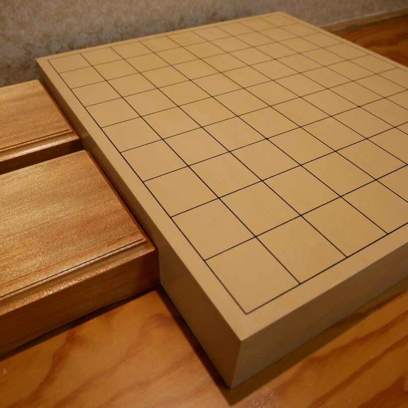 【ふるさと納税】SS-24【将棋盤】新桂20号接合盤 卓上駒台セット 将棋 初心者 中級者 上級者 茨城木工 職人 技 匠 国産 送料無料 茨城県 神栖 茨城県神栖市