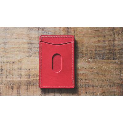 ふるさと納税 栃木市 【minca】栃木レザーのタテ型パスケース 定期入れ パスホルダー01/レッド　694 |  | 01
