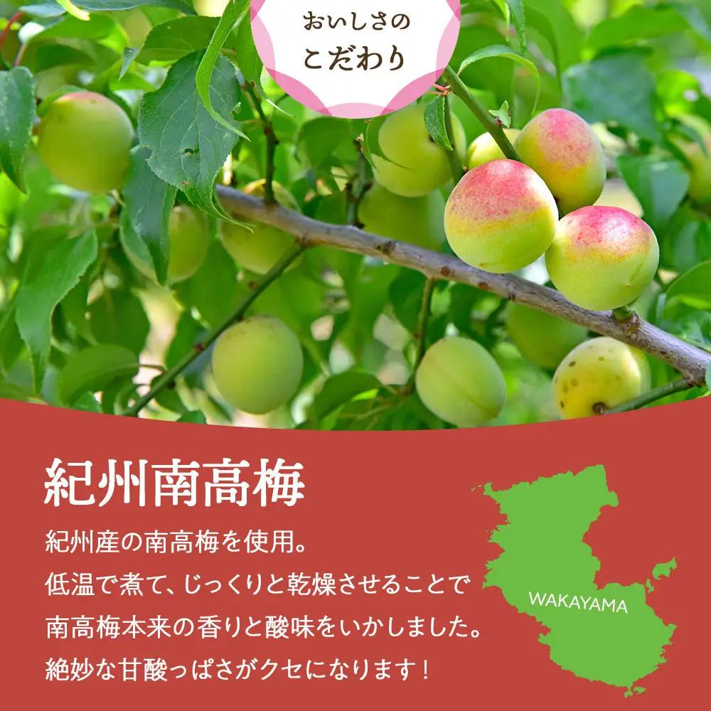 和歌山県産 丸ごと果実 ドライフルーツ 紀州南高梅 40g×3袋