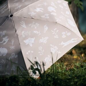 [磯 優子/Yuko Iso]オリジナルデザイン 折りたたみ傘(17cm)×1本【1681583】