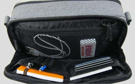 MD ユーティリティショルダーバッグ グレー SW-MD01-010-GR | 灰色 バッグ 鞄 かばん 収納 充実  送料無料