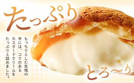 【2025年10月より順次発送】《※爆発的人気の為※現受注分2025年10月発送～》 くりーむたっぷり羽二重もっちりシュー 6個 【シュークリーム カスタード クリーム 羽二重餅 スイーツ スウィーツ