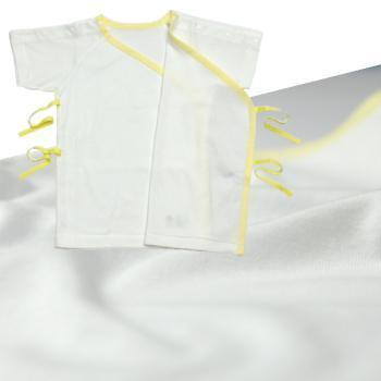 【日本製】点滴対応　両肩スナップ・肌着　サイズ100