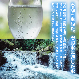 炭酸水 定期便 隔月 6回 500ml×24本 缶 ボトル缶 6ヶ月 お届け 定期 お楽しみ 兵庫県 福崎町 ソーダ おいしい水 ソーダ割 ドリンク ボトル 缶