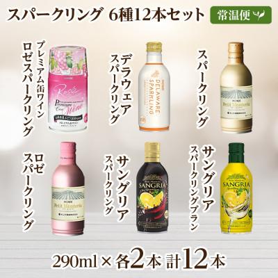 ふるさと納税 笛吹市 缶ワイン スパークリング 6種 飲み比べ 各2本 計12本 モンデ酒造 山梨県 笛吹市 |  | 03