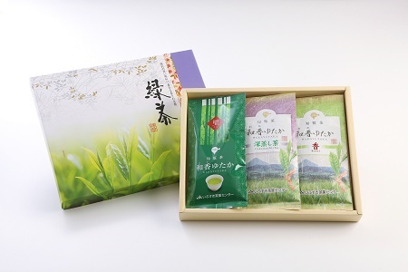 039-01 知覧茶(香・深むし茶・里)飲み比べセット