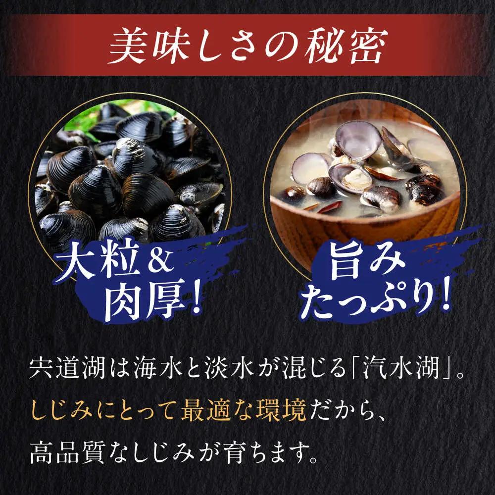 しじみ 【全3回定期便】食べる分だけさっと使える！宍道湖産 冷凍大和しじみ (M)500g×6袋 島根県松江市/平野缶詰有限会社[ALBZ033] しじみ しじみ