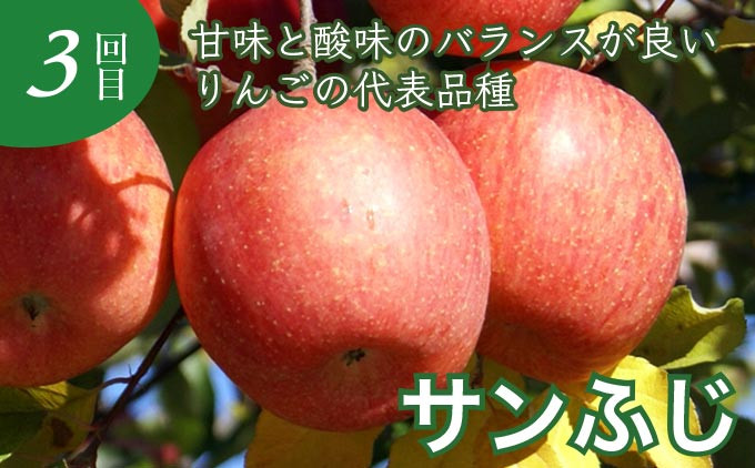 甘味と酸味のバランスが良く、歯ごたえも良い ことから多くの方に愛されているりんご。