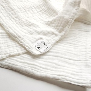 くるみの木 蚊帳織ケットとハンカチセット【krm03】