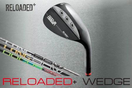 RELOADED+ ウェッジ ブラック LONGBOW NEO IRON GOLD／SILVER／RADAR MODUS3 TOUR 105  ゴルフ DOCUS _CZ30