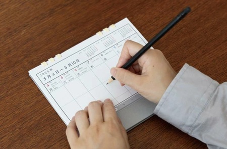 SA2684　週めくり卓上カレンダー　シューレンダー　３冊