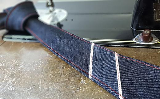 ネクタイ デニムネクタイ＆蝶ネクタイ＆サスペンダーセット selvedge series《セルビッジ シリーズ》 広島県福山市/office ROBE DE SETOUCHI  ネクタイ サスペンダー