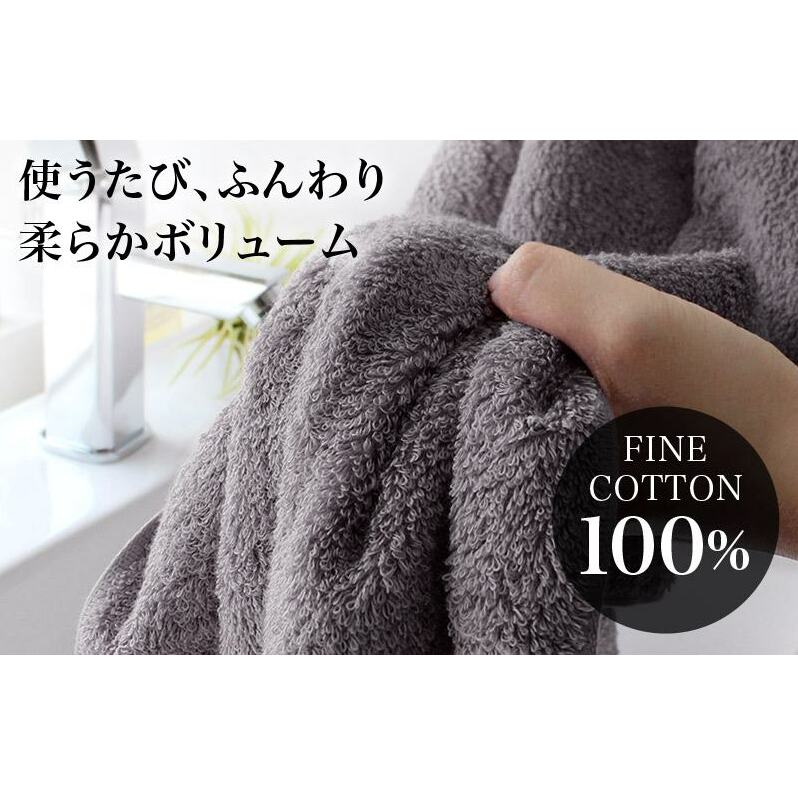 【スピード発送】ヒオリエ 上質ホテルタオル バスタオル 2枚 カカオ【タオル 泉州タオル 吸水 普段使い 無地 シンプル 日用品 ふわふわ ふかふか 家族 泉州タオル】 099H1155_イメージ4