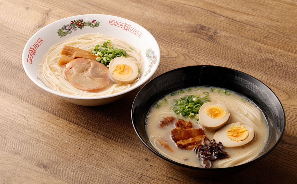 福島ラーメン しょうゆ味 ・ とんこつ味 詰め合わせ セット (18食)