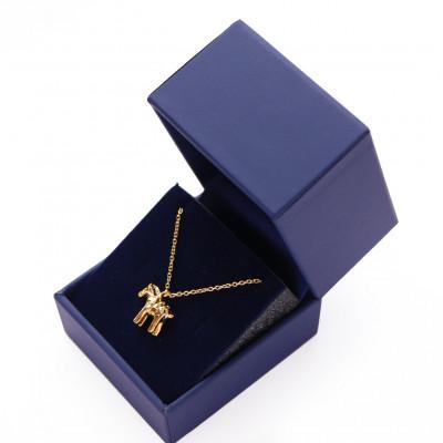 ふるさと納税 山梨県 【縄文アクセサリーDo_goods】K18製 コメ馬形埴輪ネックレス 700-092 |  | 03