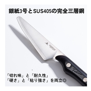 【FEDECA】FEDECAのこども包丁 プレーンブラック 001142