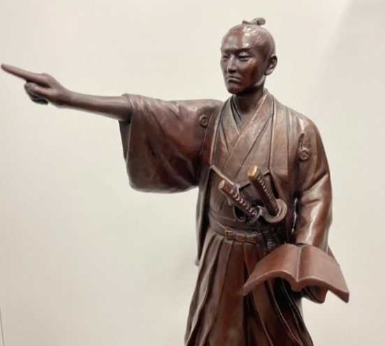 
                  吉田松陰先生 ブロンズ像 置物 インテリア
                