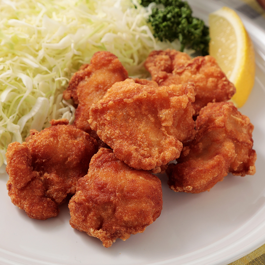 宮崎県産若鶏唐揚げ500g×4袋