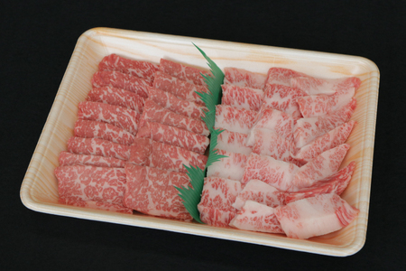 黒毛和種 しわ もちもち牛 焼肉 食べ比べセット 1,000g (モモ 250g・バラ 250g・肩(ウデ) 500g) (AM009) もち米で育った牛の甘さたっぷりのお肉です！甘みとジューシーさを