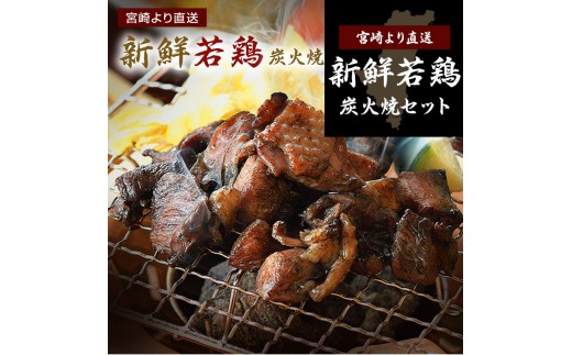 
鶏炭火焼きセット(真空パック)＜6パック+ミニ1パック＞【C10】
