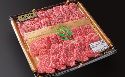 【ANA限定】宮崎和牛「齋藤牛」モモ・バラ焼肉盛り合わせ　550g＜1.8-8＞牛肉 西都市 ビーフ 牛焼肉 宮崎県西都市