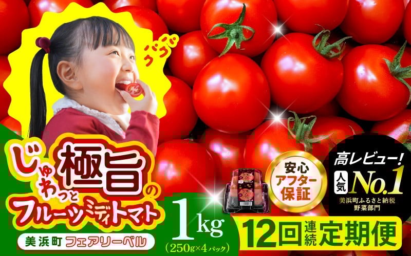 
            定期便 ≪12ヶ月連続お届け≫じゅわっと極旨のフルーツミディトマト 約1kg【 とまと トマト フルーツトマト ミニトマト トマトジュース 野菜 やさい 人気 新鮮 産地直送 甘い 高糖度 完熟 食べやすい リコピン ビタミン ダイエット 美容 美肌 】 [m37-f001]
          