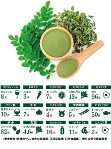 MORINGA TEA・MORINGA POWDER 焙煎ギフトセット(モリンガ茶（ほうろく焙煎）・モリンガ焙煎パウダー)_M67-0009