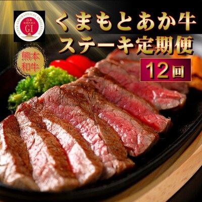 【毎月定期便】【GI認証】くまもとあか牛 食べ比べ(南阿蘇村)全12回【配送不可地域：離島】【4067361】