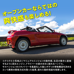P01082 【オープンカーでドライブ】 レンタカー24時間利用券 《ホンダ ビート》で大分を走ろう！