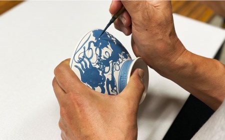 【波佐見焼】龍絵 LL 茶碗  1点 食器 皿 【台丹窯】 [VC08]  波佐見焼