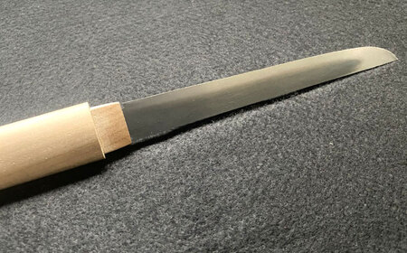 【名入れ対応】お守り小刀(刀鍛冶 茂範 作)｜小刀 高級 刀 日本製 国産 ナイフ ギフト 贈答 お祝い プレゼント お守り 贈り物 【梅林刀剣鍛錬所】[BDBA002]