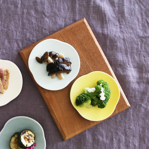 テシオ 三つ雲 豆皿　2枚組　