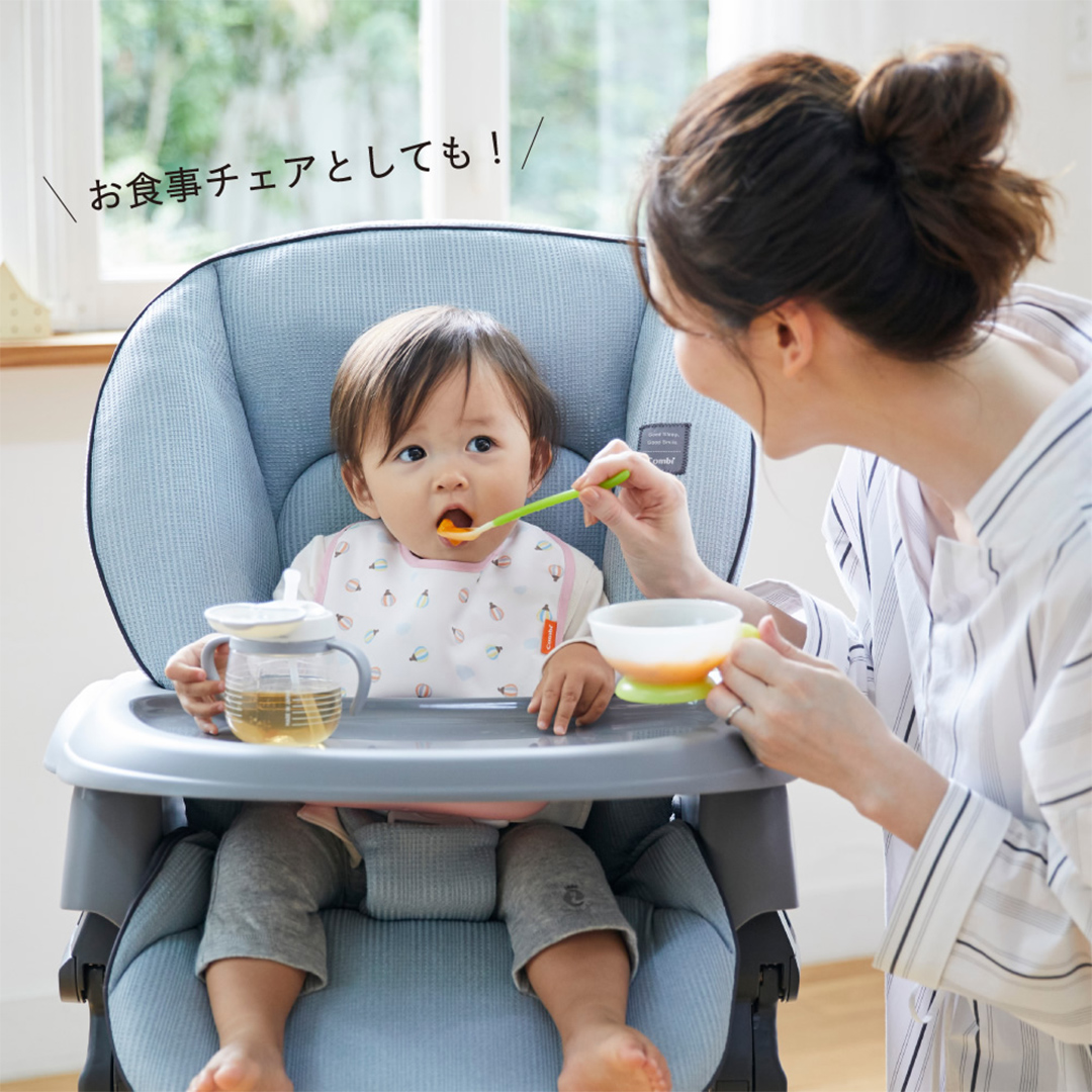 【 コンビ 】 ベビーチェア ネムリラ AUTOSWING BEDi Long スリープシェル EG  ミンティブルー スウィングベッド ハイチェア ローチェア オートスイング 新生児 0歳 1歳 2